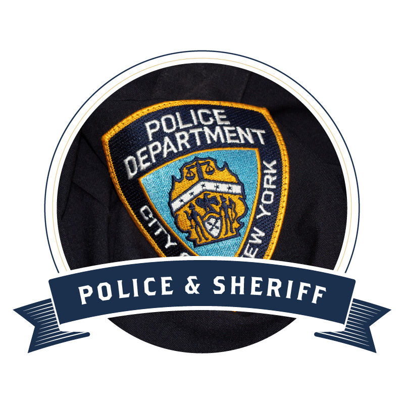 Emblem Enterprises segments patch police & sheriff 2