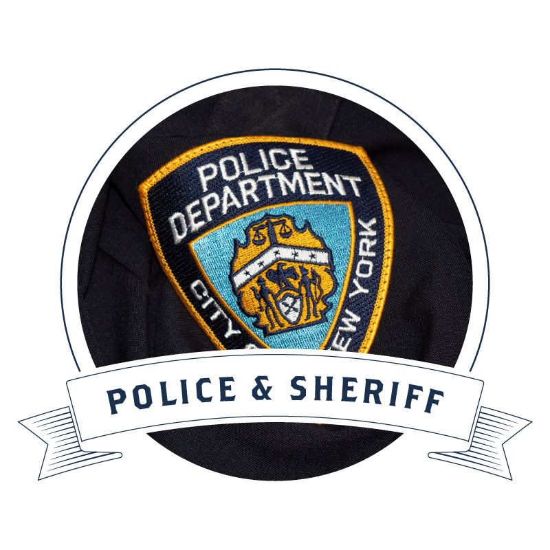 Emblem Enterprises segments patch police & sheriff 1